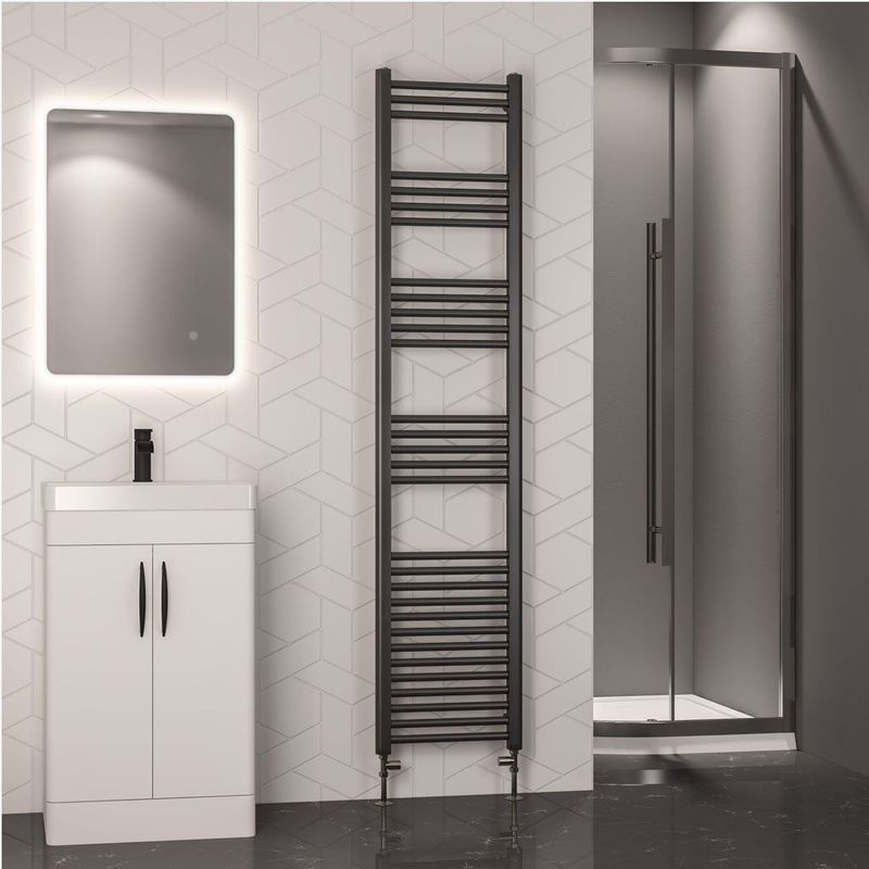 Eastbrook - Wendover - Handdoekradiator - Brons Geborsteld - 40x180cm - 570W