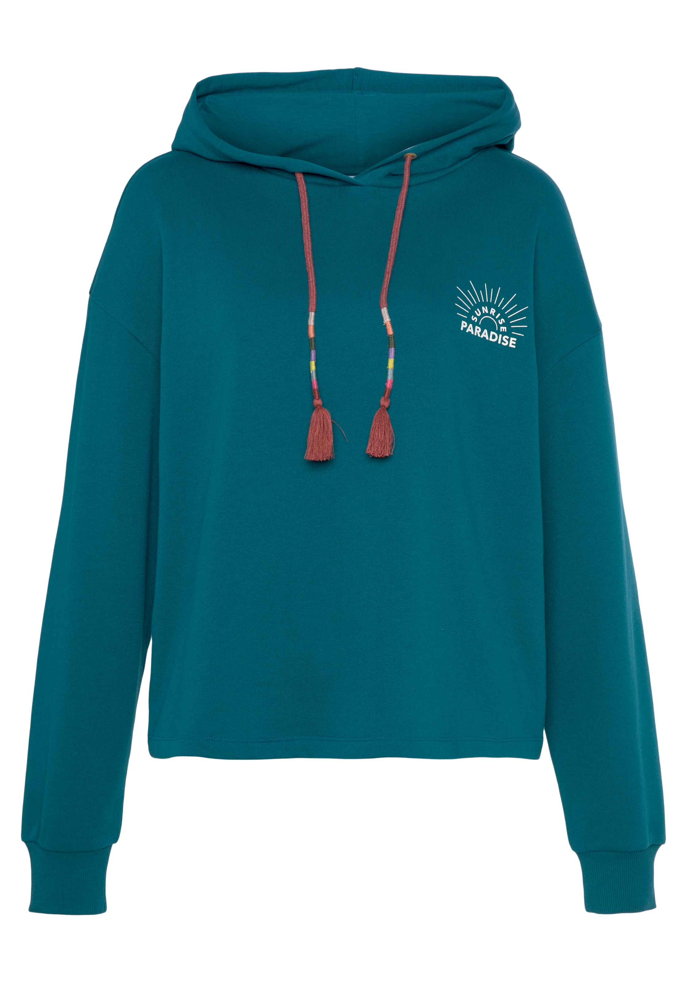 Vivance Hoodie , Kapuzensweatshirt mit Print, Loungewear