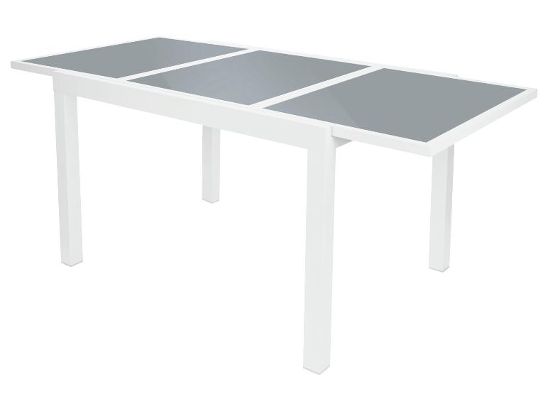 Uitschuifbare aluminium tuintafel Houston