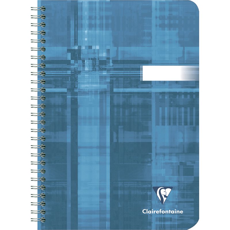 Cahier spirale Clairefontaine Metric A5 14,8 x 21 cm petits carreaux 100 pages
