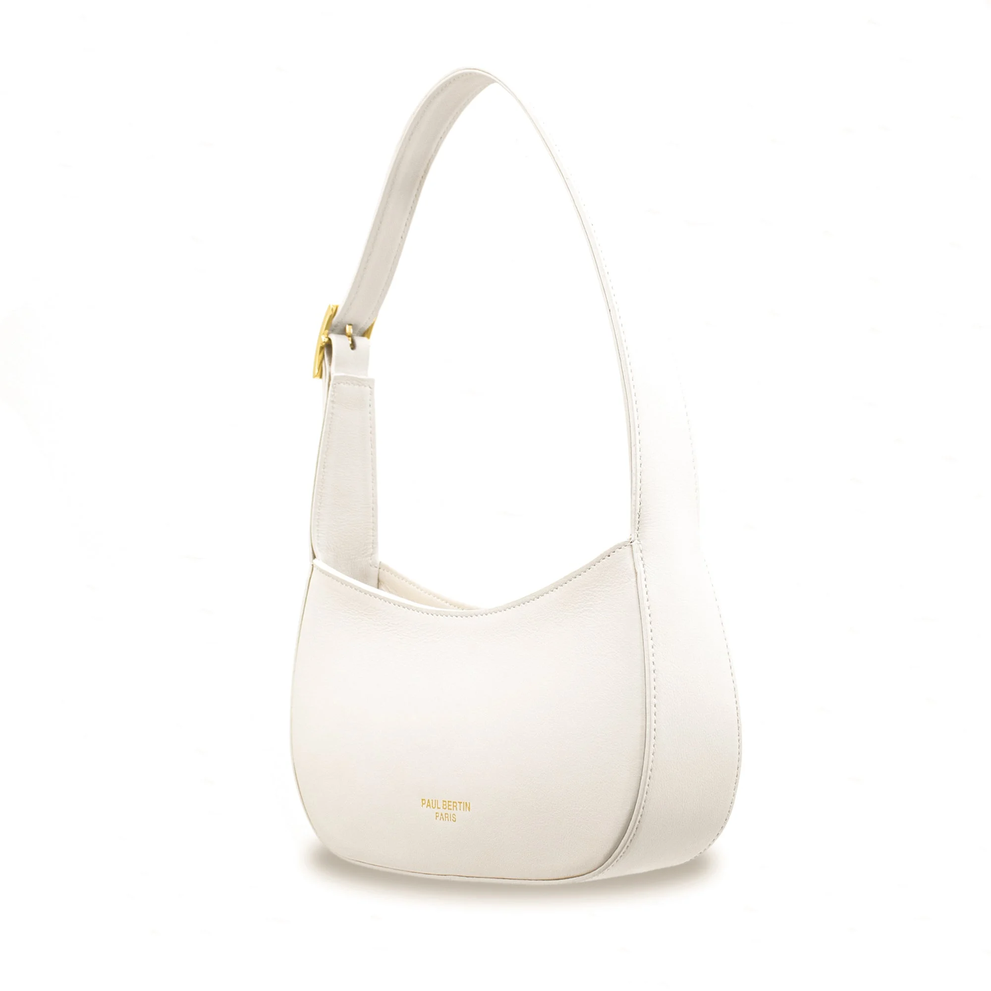 BOBO - Sac baguette en cuir | Blanc