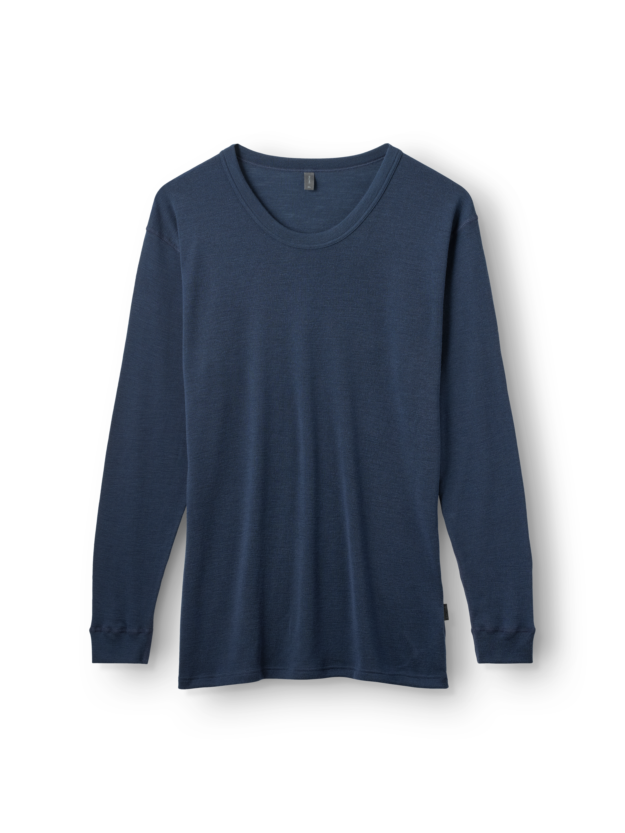 Plus size shirt van merinowol voor heren