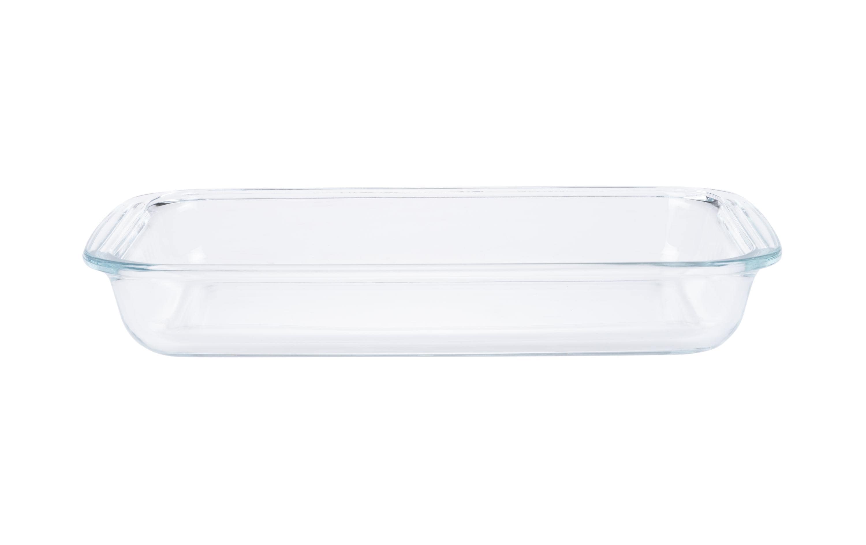 Auflaufform Glas, 2.2 L, EckigOfen- und spülmaschinenfeste Auflaufform