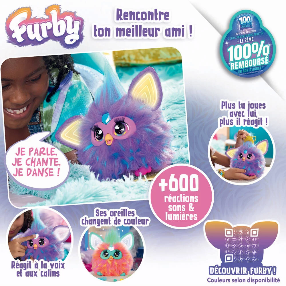 FURBY - PELUCHE - VIOLET