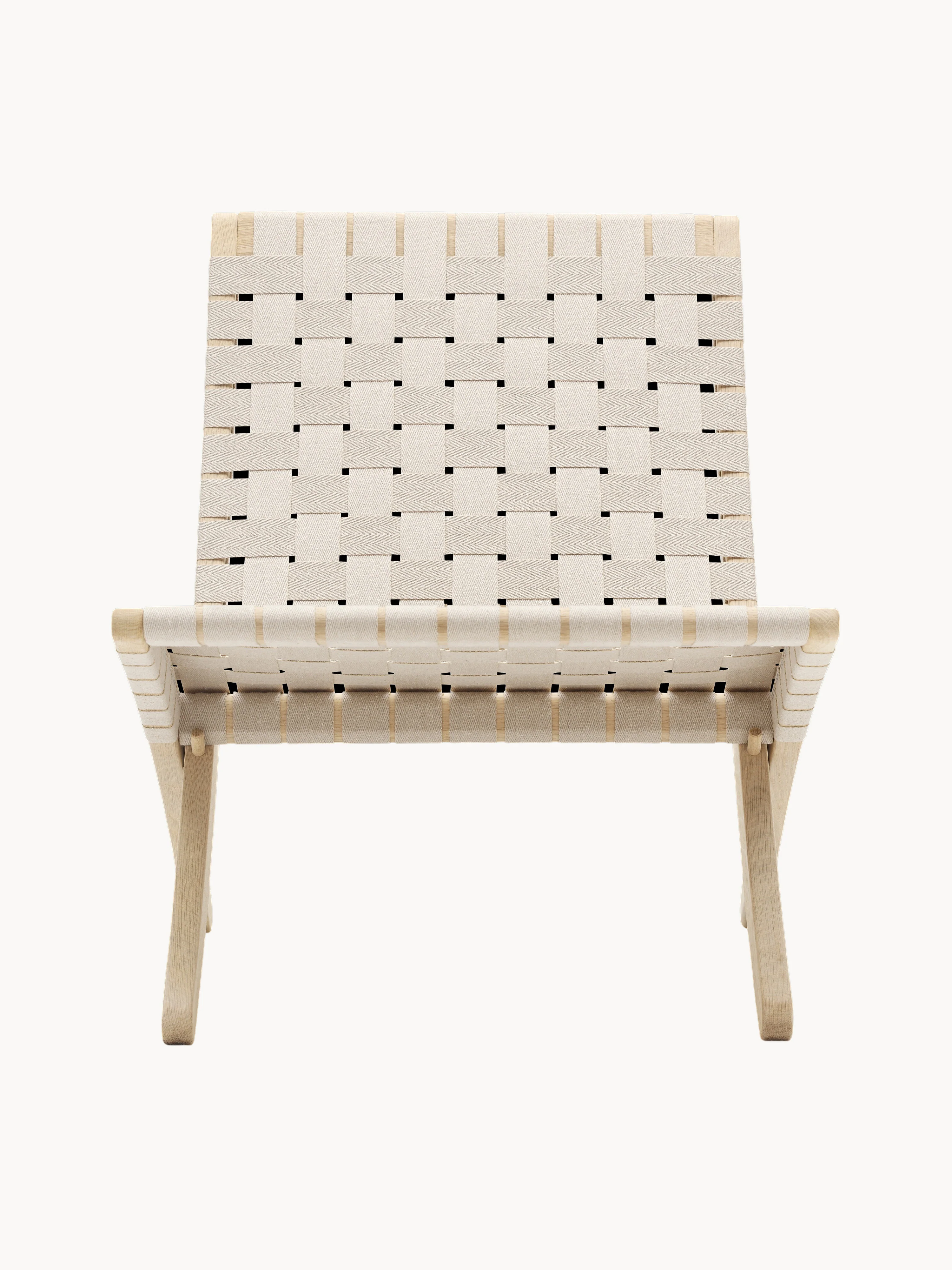 Loungefauteuil MG501 Cuba met handgevlochten zitvlak
