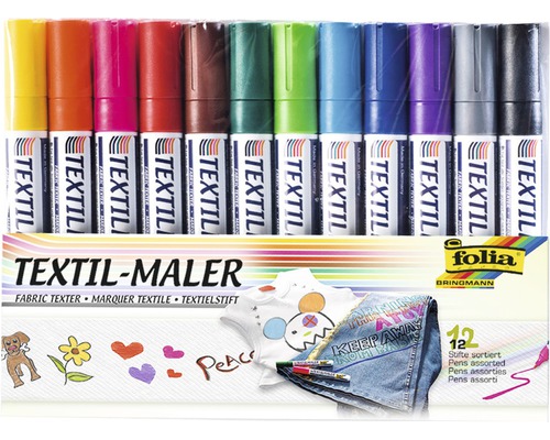 Textielverfset (12 stuks)