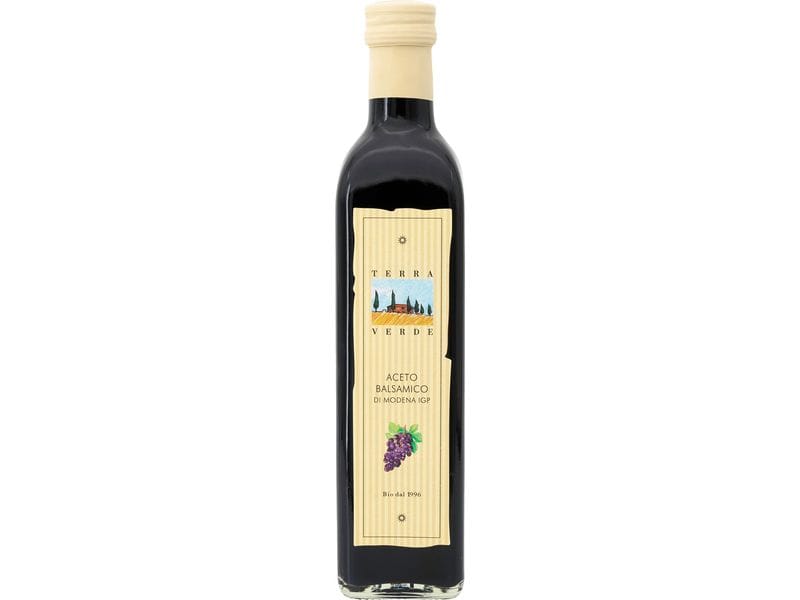 Terra Verde Bio Aceto Balsamico di Modena 500 ml Essig aus der italienischen Provinz Modena