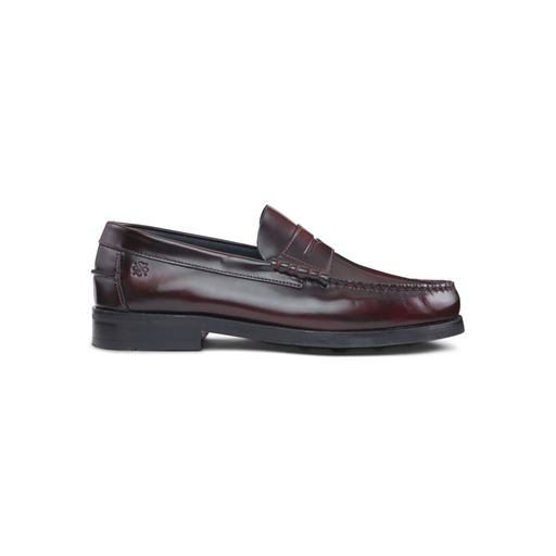 Playboy Footwear Dallas Loafers, Bordo Polido, 44