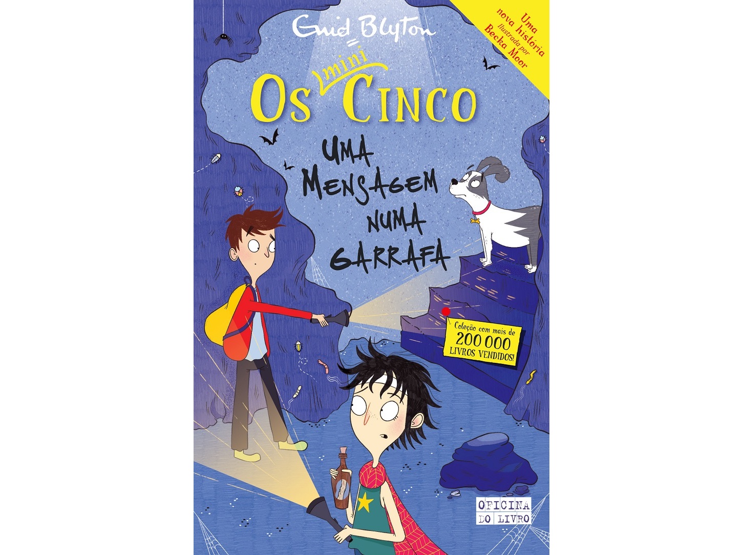 LIVRO MINI CINCO 13: UMA MENSAGEM NA GARRAFA
