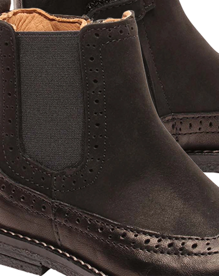 Chelsea-Boots MILLE in schwarz