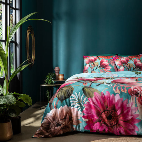 Lelie Pink Dekbedovertrek - 200 x 200/220