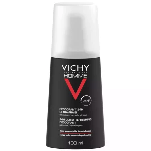 Vichy Homme Déodorant Vaporisateur Ultra-Frais - 100ml
