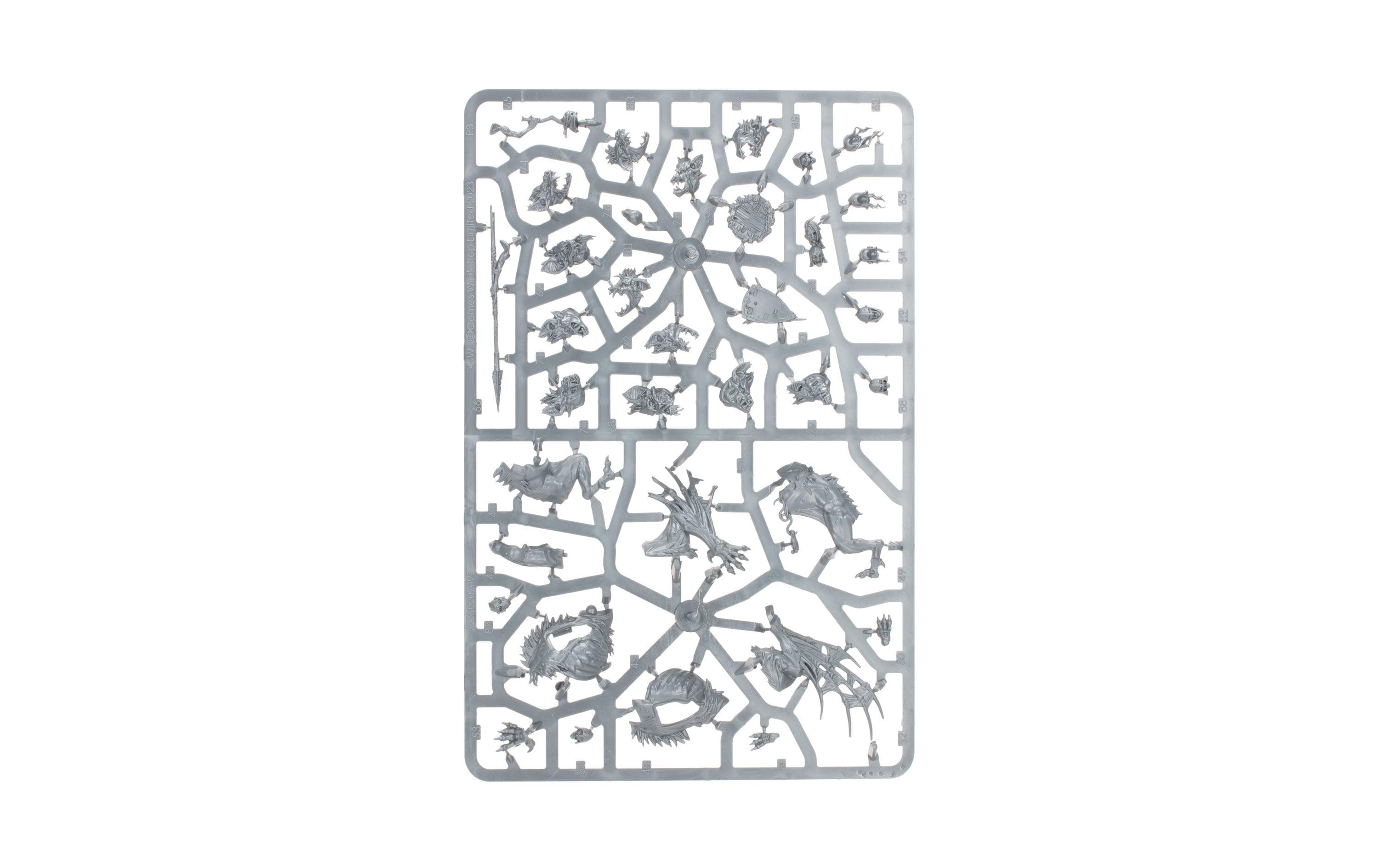 Figurenset Warhammer AoS Spearhead Flesh Eater CourtsWarhammer Age of Sigmar Miniaturen: Speerspitze der Höfe der Leichenfresser