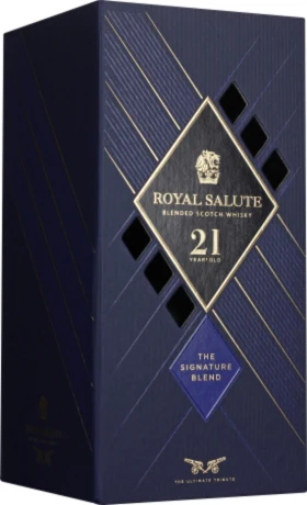 CHIVAS REGAL 21 YEARS BLUE ROYAL SALUTE 70CL