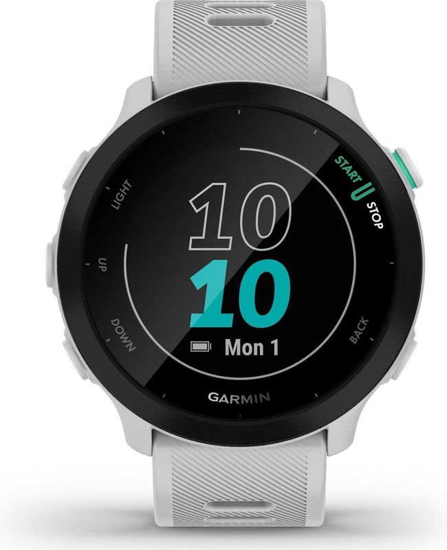 Garmin - Forerunner 55 - Smartwatch - Wit - GPS - Hartslagmeting