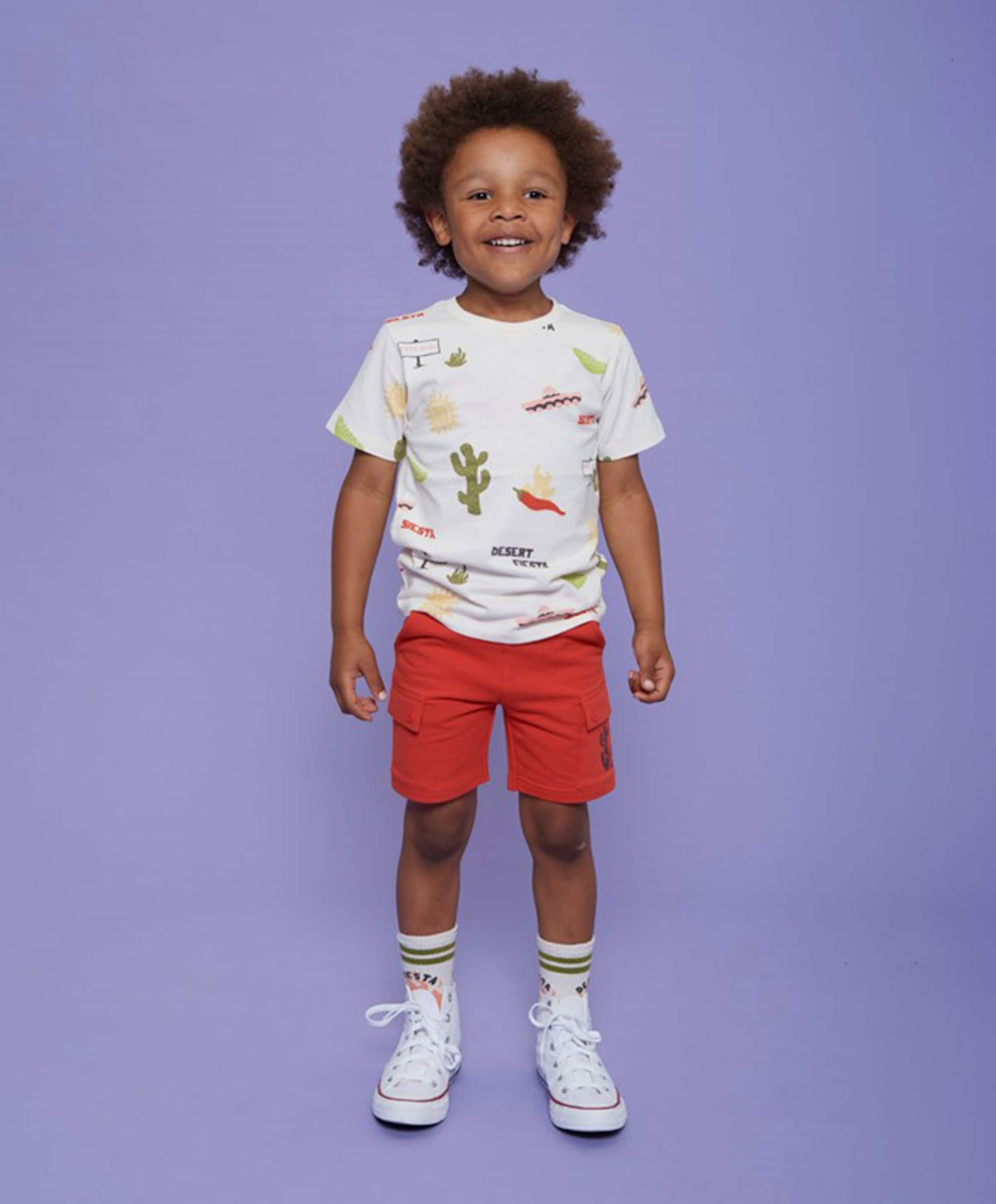 Sturdy Jongens korte broek rood