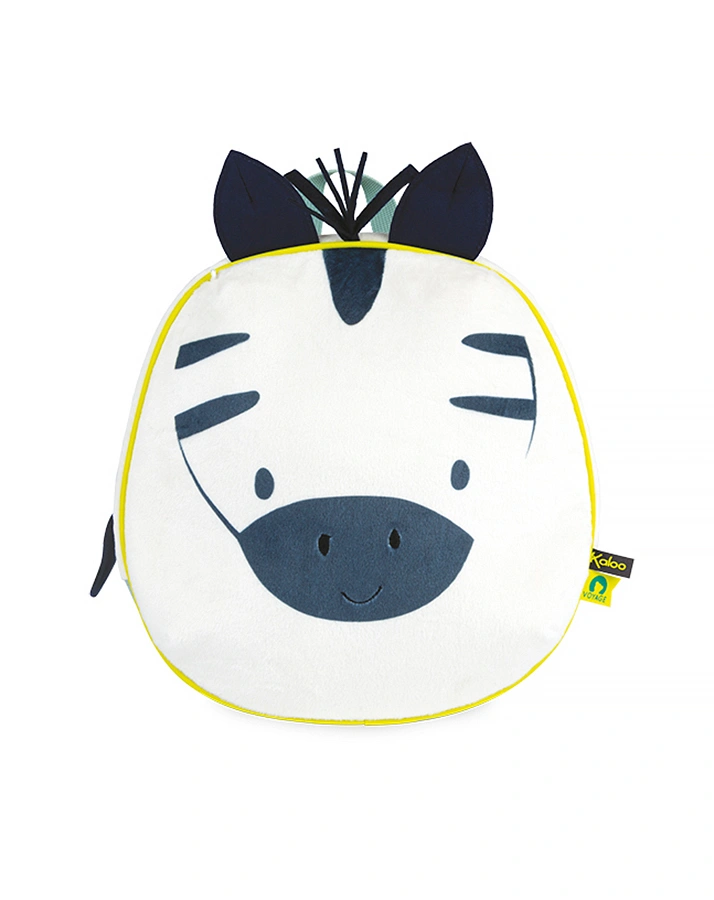 Rucksack VOYAGE – ZEBRA (26x25) in weiß
