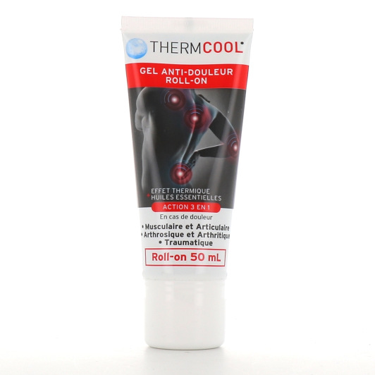 Gel anti-douleurs froid et huiles essentielles ThermCool