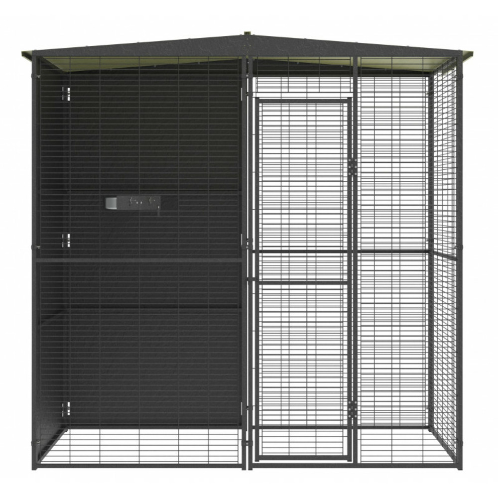 Volière de jardin pour perroquets de 2m²