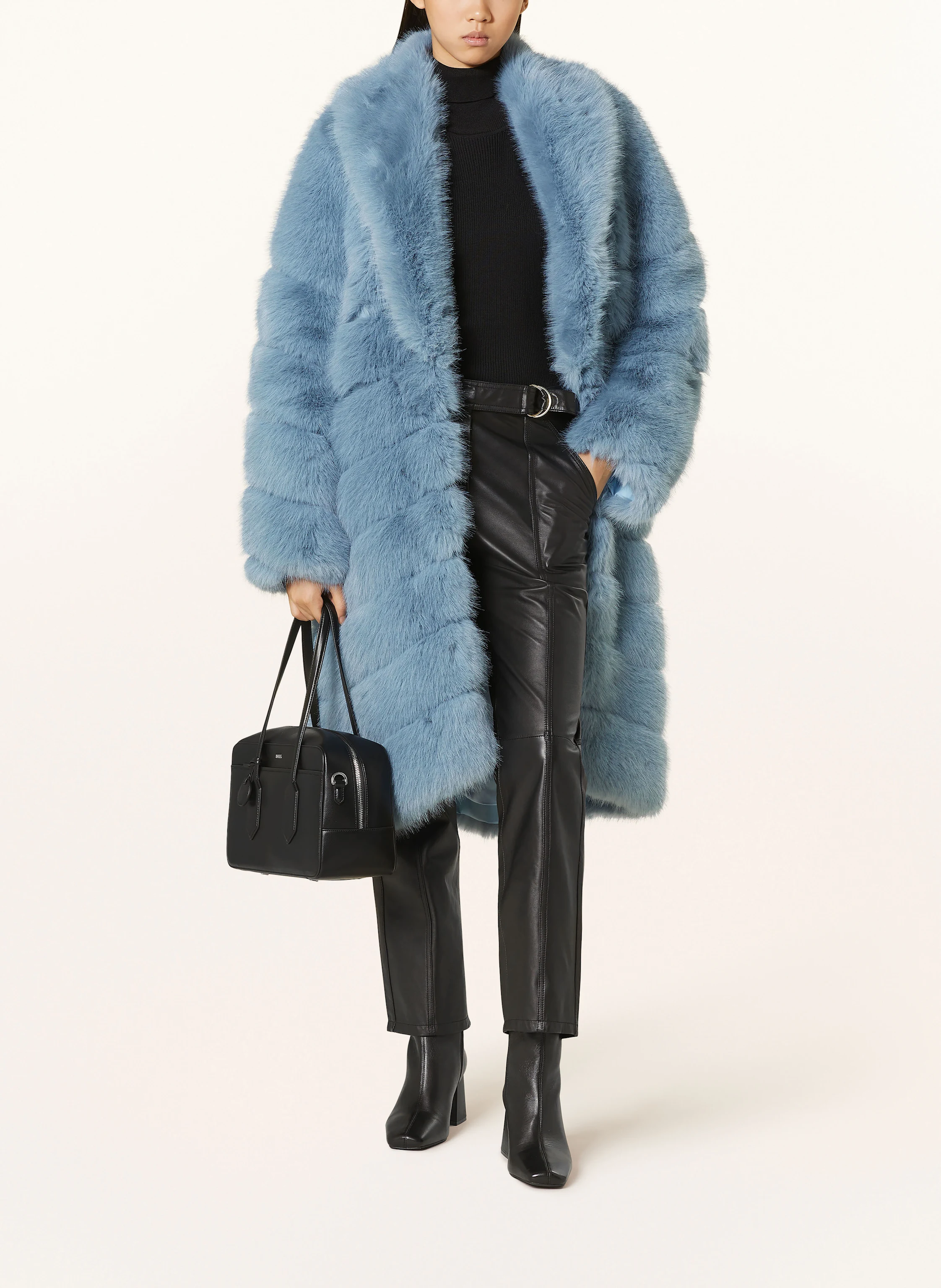 OW Collection Kunstfell-Mantel COPENHAGEN