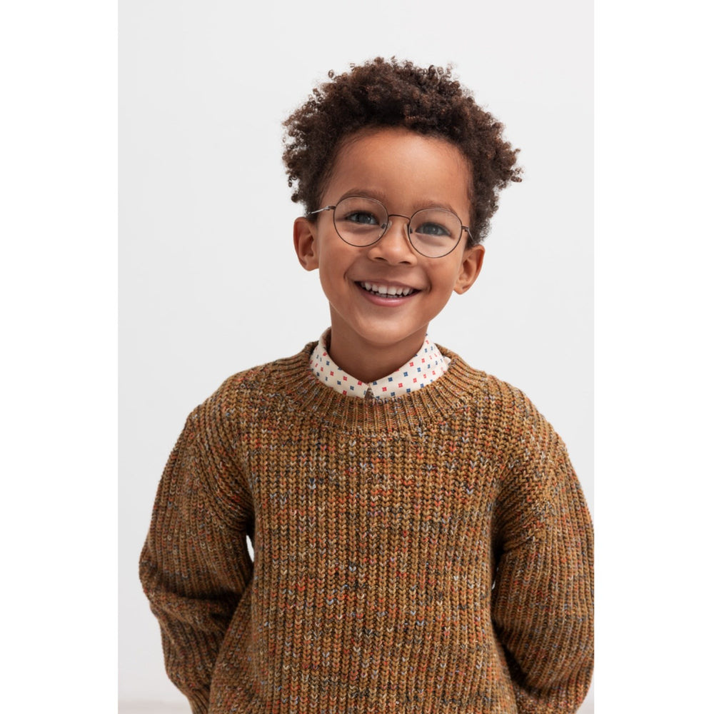 Køb MarMar Cotton Knit Spacedye Dark Bronze Space Teno Strik