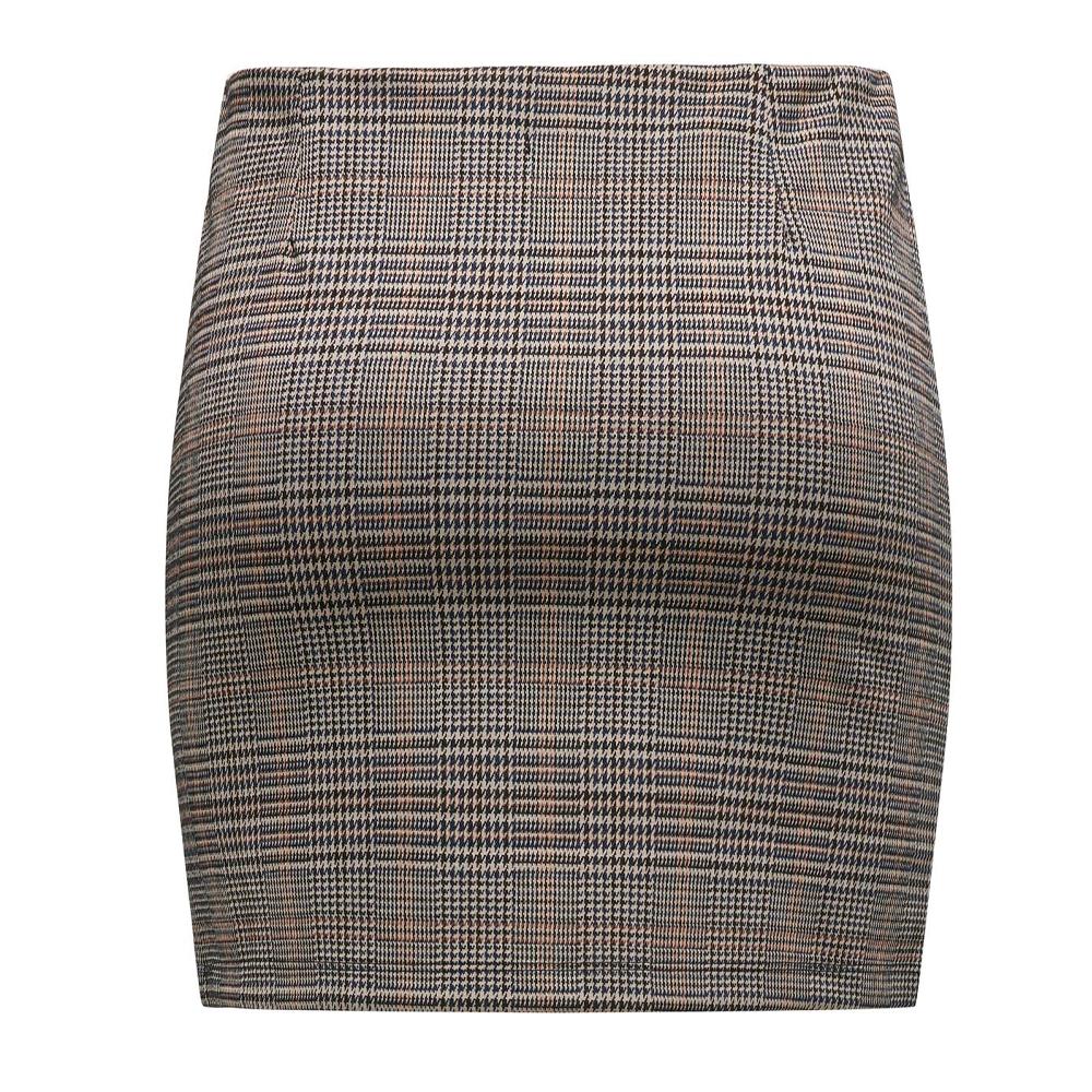 JDY Jupe Marron à Motifs Femme JDY Isla