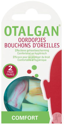 Otalgan Comfort Bouchons D'Oreilles 2 Paires