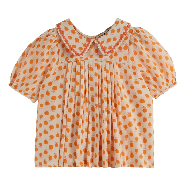 Emile et Ida Blouse Mandarine | Orange