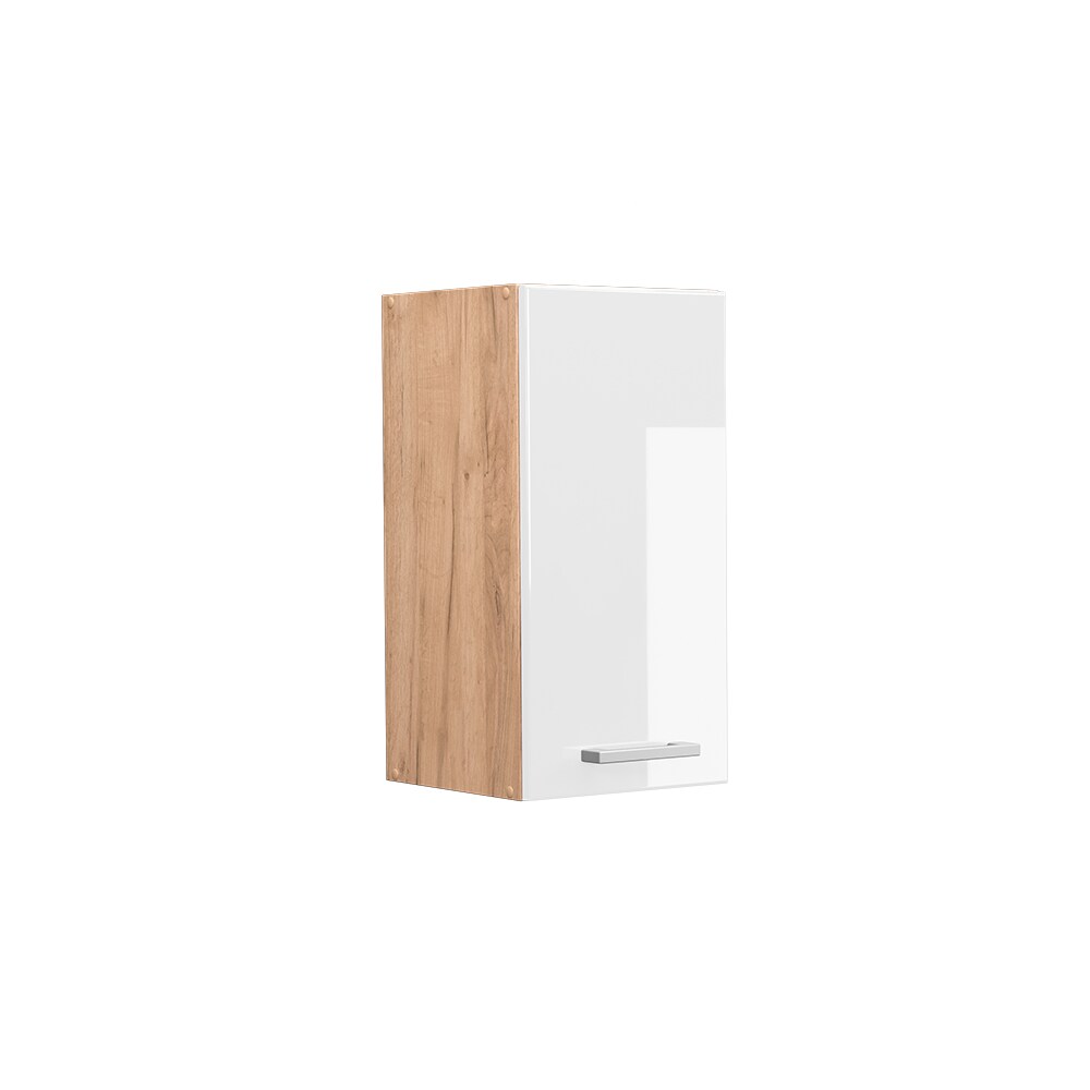 Vicco Hängeschrank Küchenschrank Küchenzeile R-Line 30 cm Goldkraft Weiß