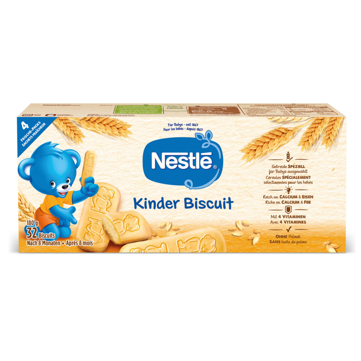 Nestlé Kinder Biscuit 8+ Monate