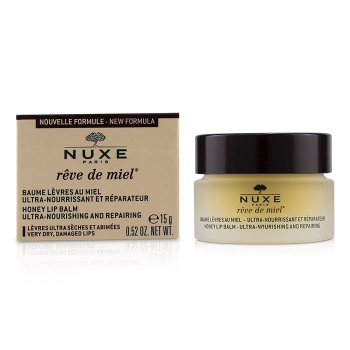 Nuxe Reve De Miel Honey Lip Balm - For Very Dry, Damaged Lips (Packaging Random Pick) 15g/0.52oz