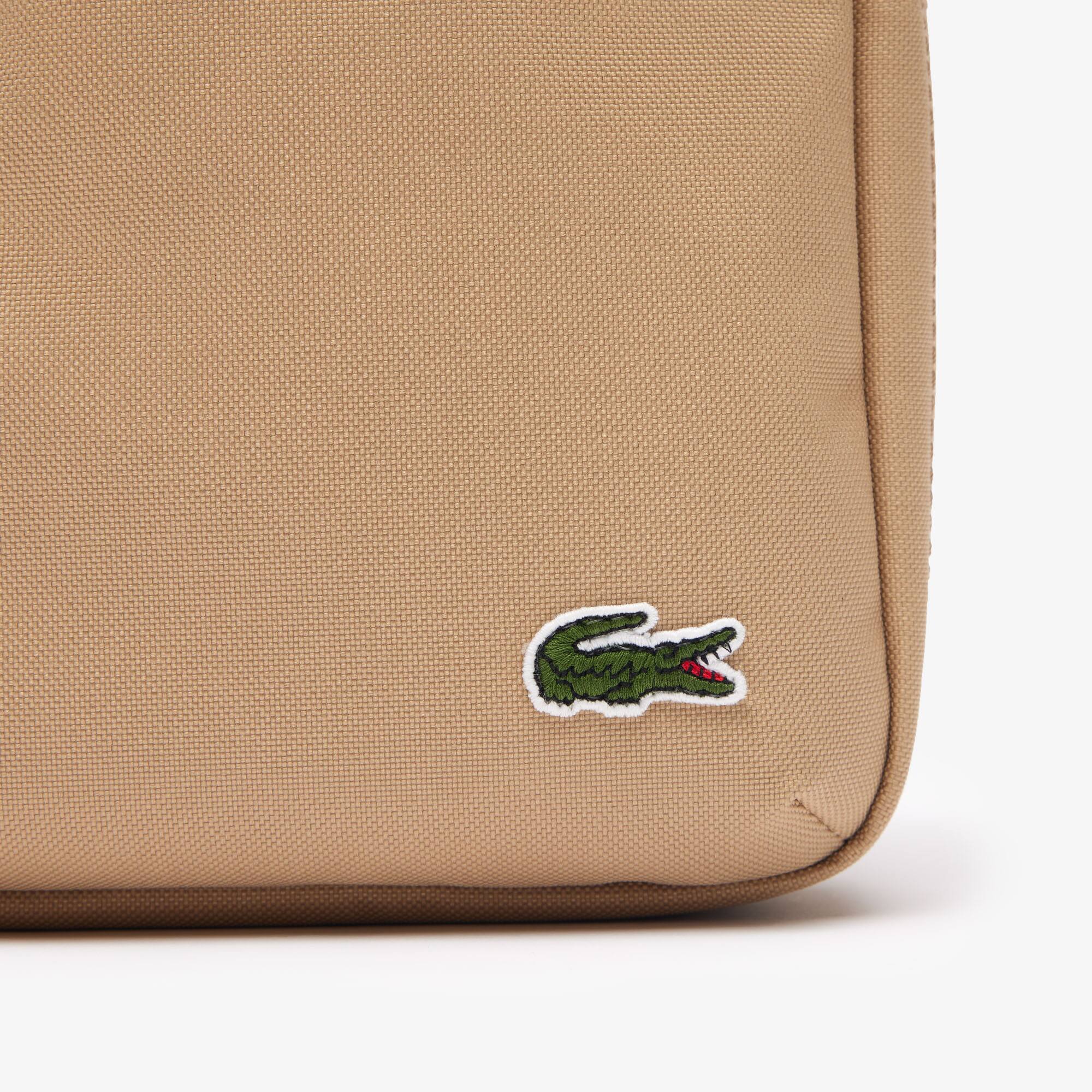 Sacoche zippée unisexe Lacoste avec poche sur le devant Sacoches & Pochettes - Beige - Lacoste - Unisex