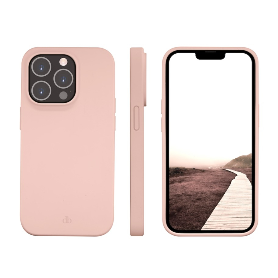 iPhone 14 Pro MagSafe Silikon Case Hülle Monaco Recycled (MO61PISA1647) - Pink Sand