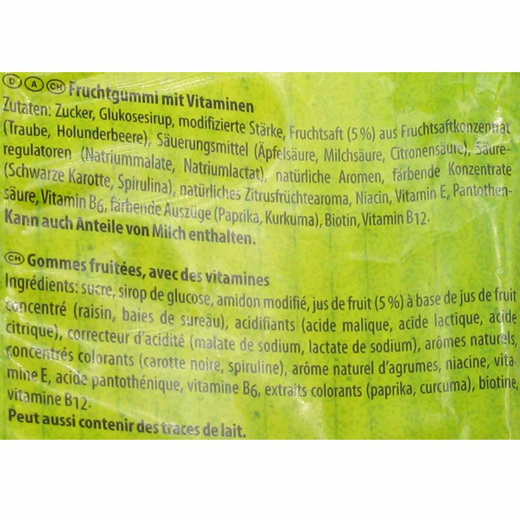 Storck Nimm2 Lachgummi SauerStars 250g MHD:30.6.25