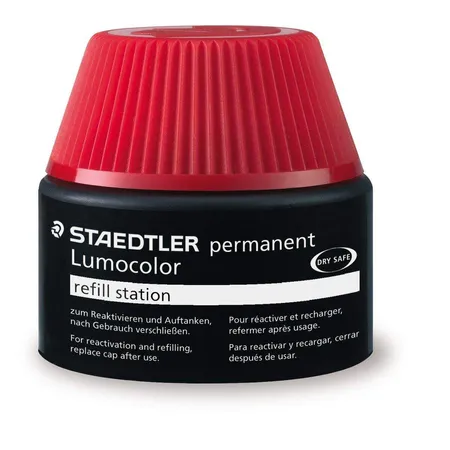 STAEDTLER® Lumocolor permanent Universalstift Nachfüllstation, für 313/314/317/318, schwarz