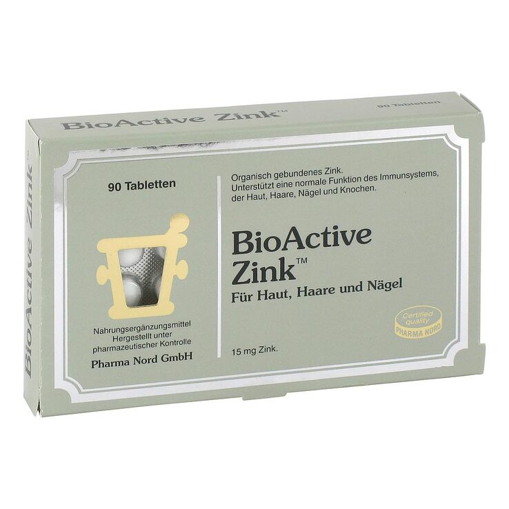 Bioactive Zink Tabletten, 90 St