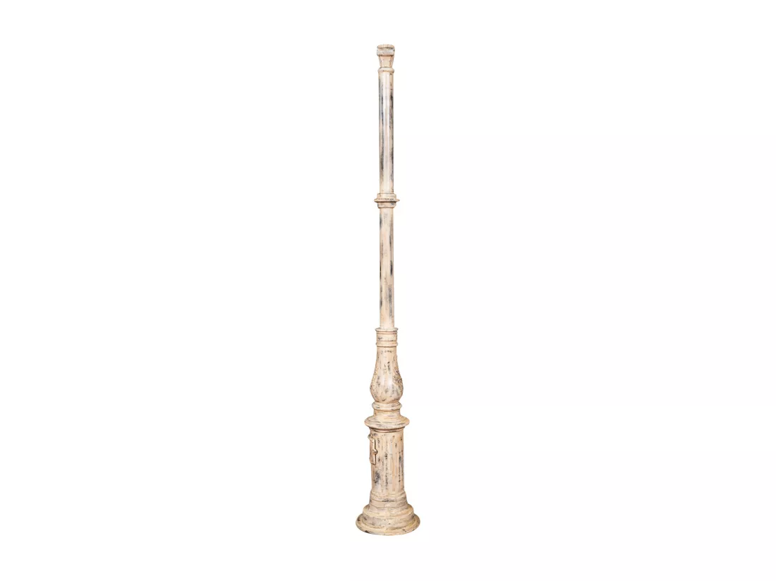 BISCOTTINI Colonne - Colonne en Fonte Finition Antique - Décorative - Jardin - Extérieur - Sculpture -Décoration de Jardin - 30x30x250cm
