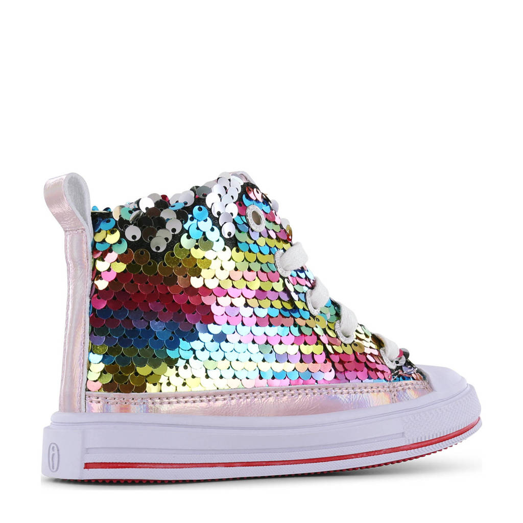 Go Banana's sneakers met pailletten multi