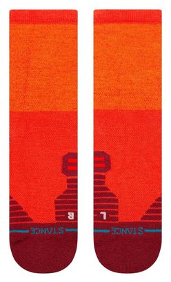Chaussettes Stance Embers Mid Wool Crew Rouge