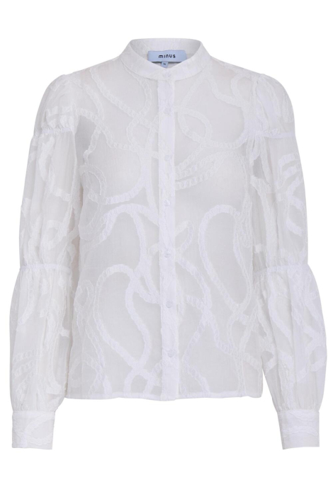 Minus witte dames blouse