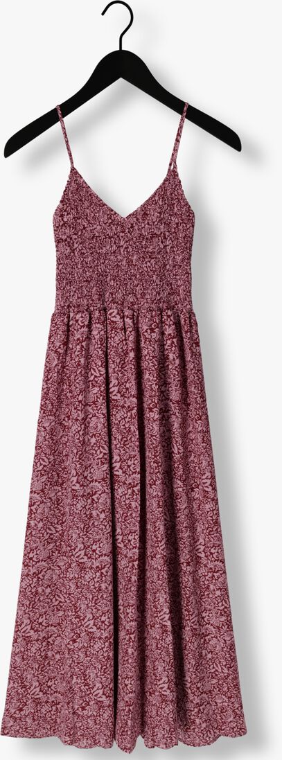 COLOURFUL REBEL roze colourful rebel maxi jurk sophie floral smock maxi dress