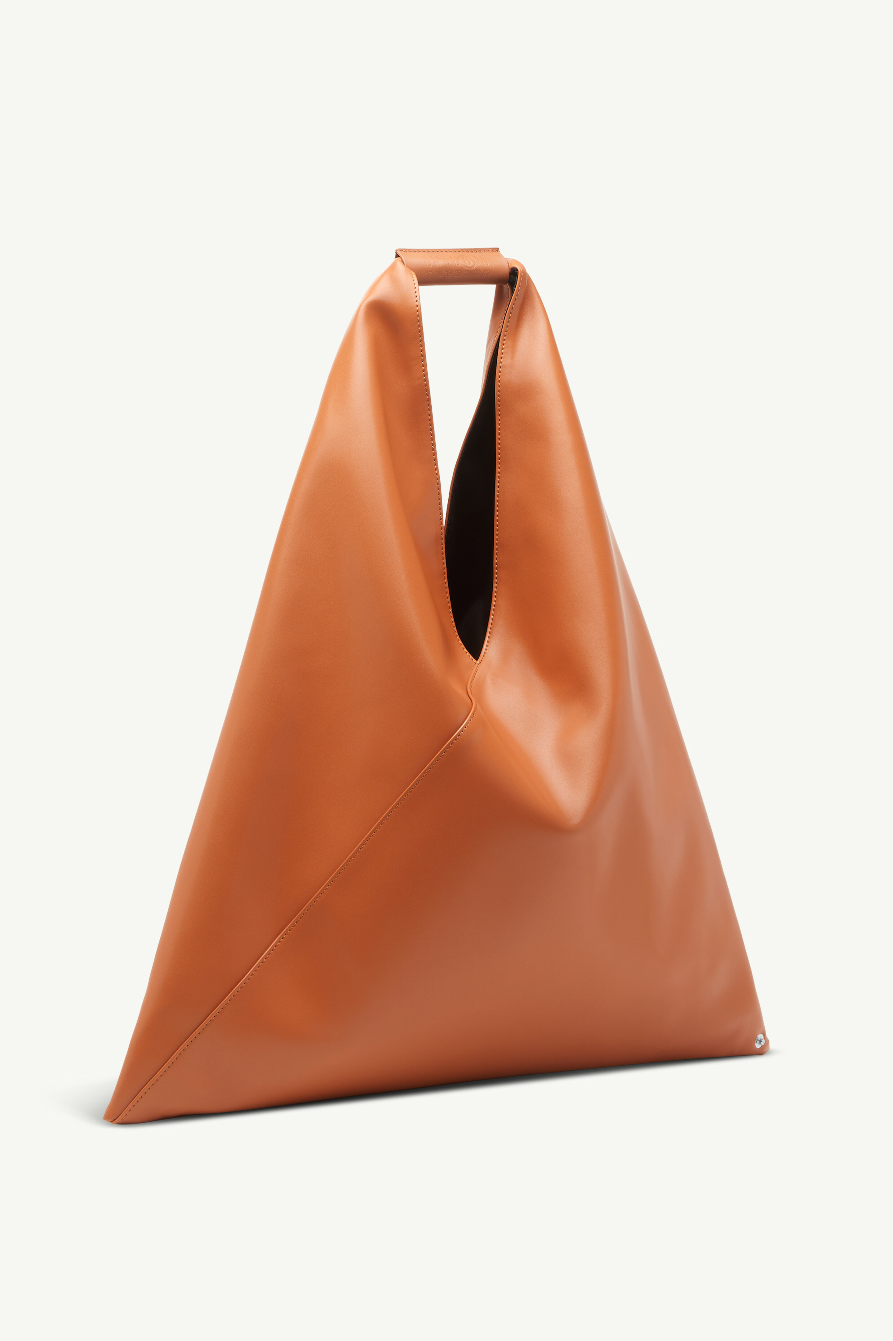 Sac moyen marron Japanese bag classic pour femme | MM6 Brun Adobe