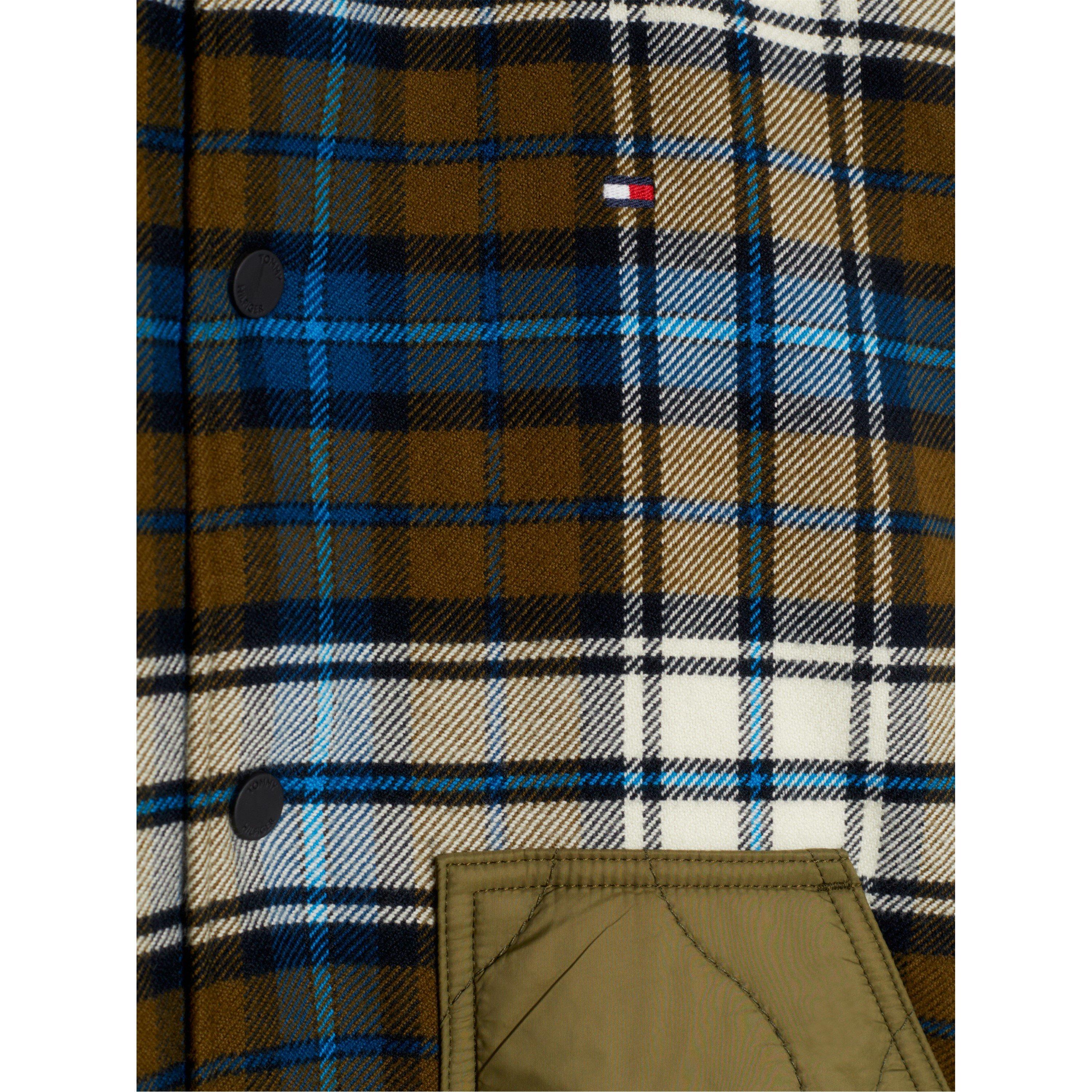 Tommy Hilfiger Tartan Overshirt Juniors