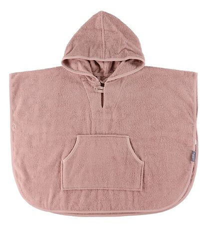 N?rgaard Madsens Bådeponcho m. H?tte/Lomme - 70x50 cm - Pale Mau