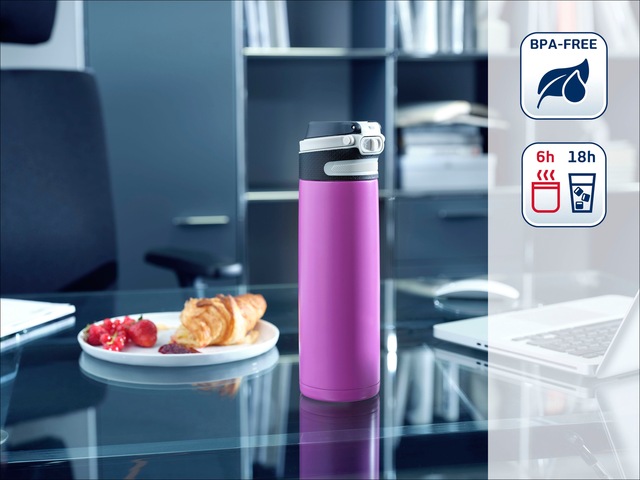 Leifheit Thermoflasche »Flip« 600 ml