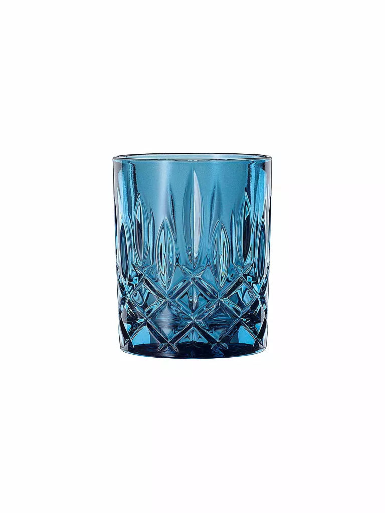 NACHTMANN Whiskeyglas 2er Set Noblesse Vintage Blue 295ml blau