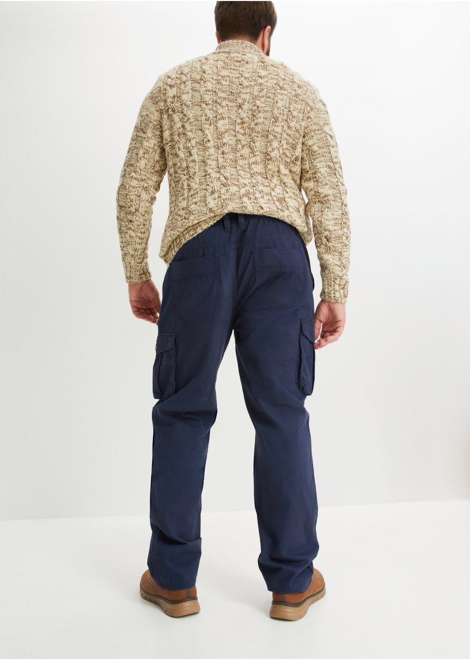 Pantalon cargo Regular Fit, Straight