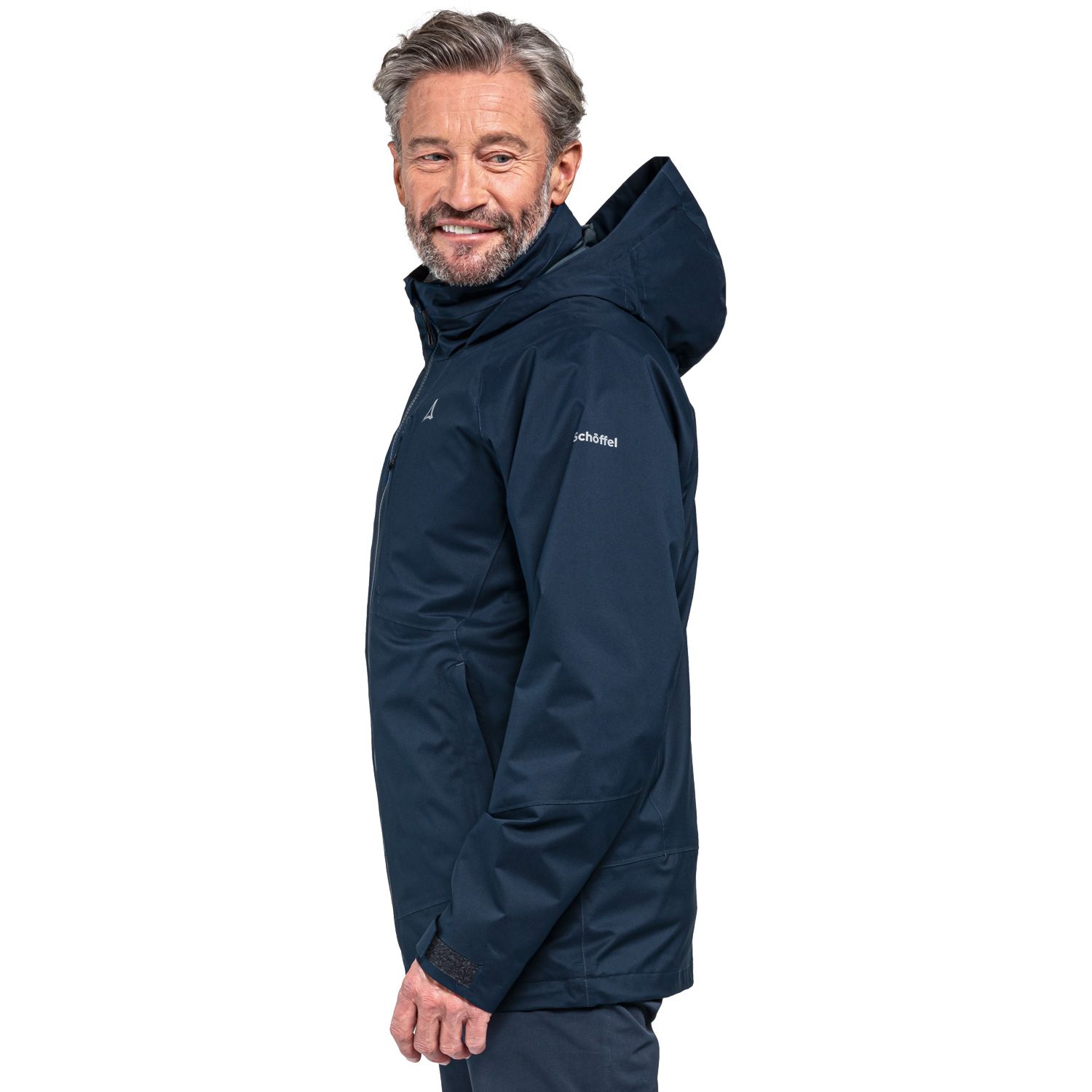 Schöffel Stanzach ZipIn Hardshelljacke Herren navyblazer