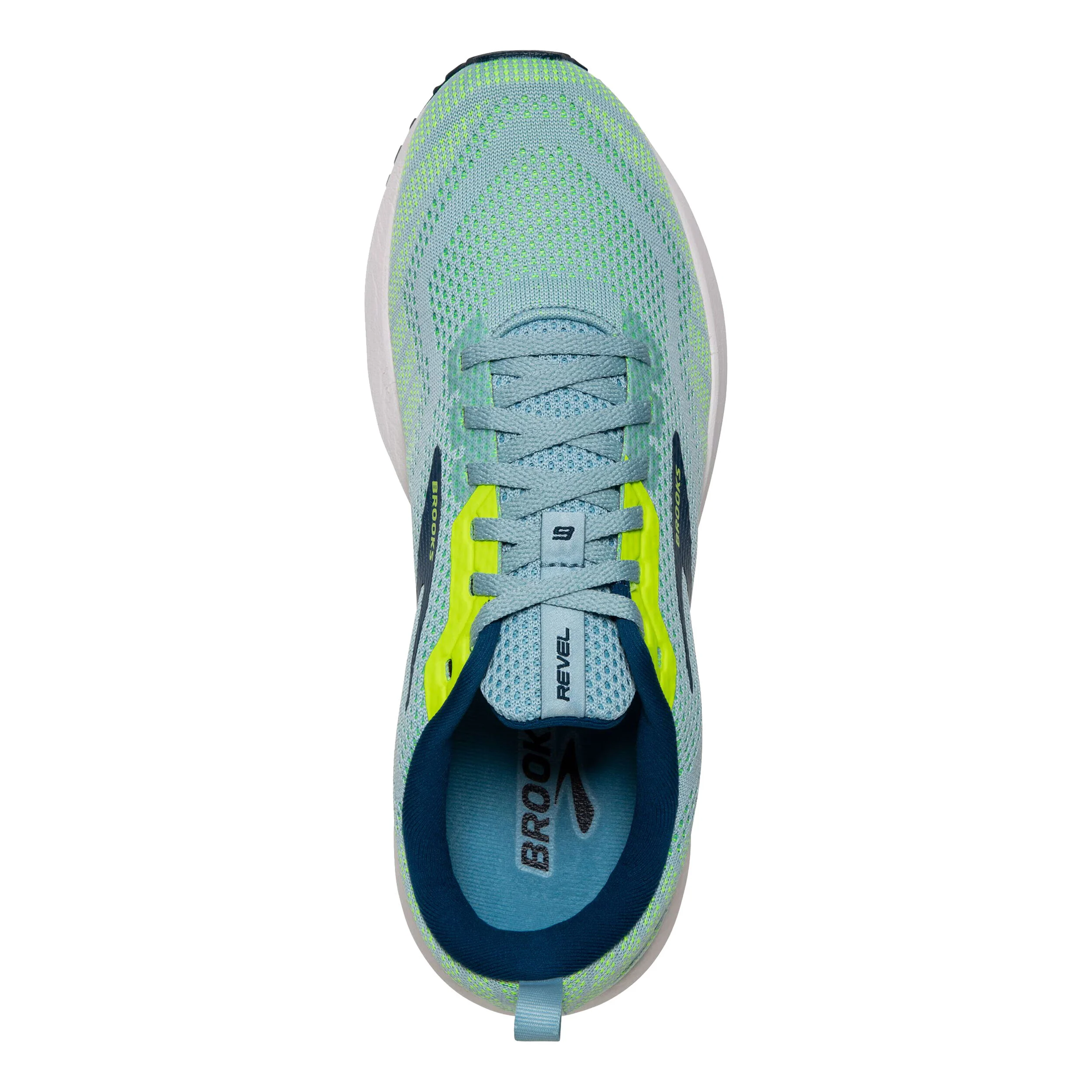 Brooks Revel 6 Chaussure De Running Sans Stabilisateurs Hommes - Vert Clair , Bleu
