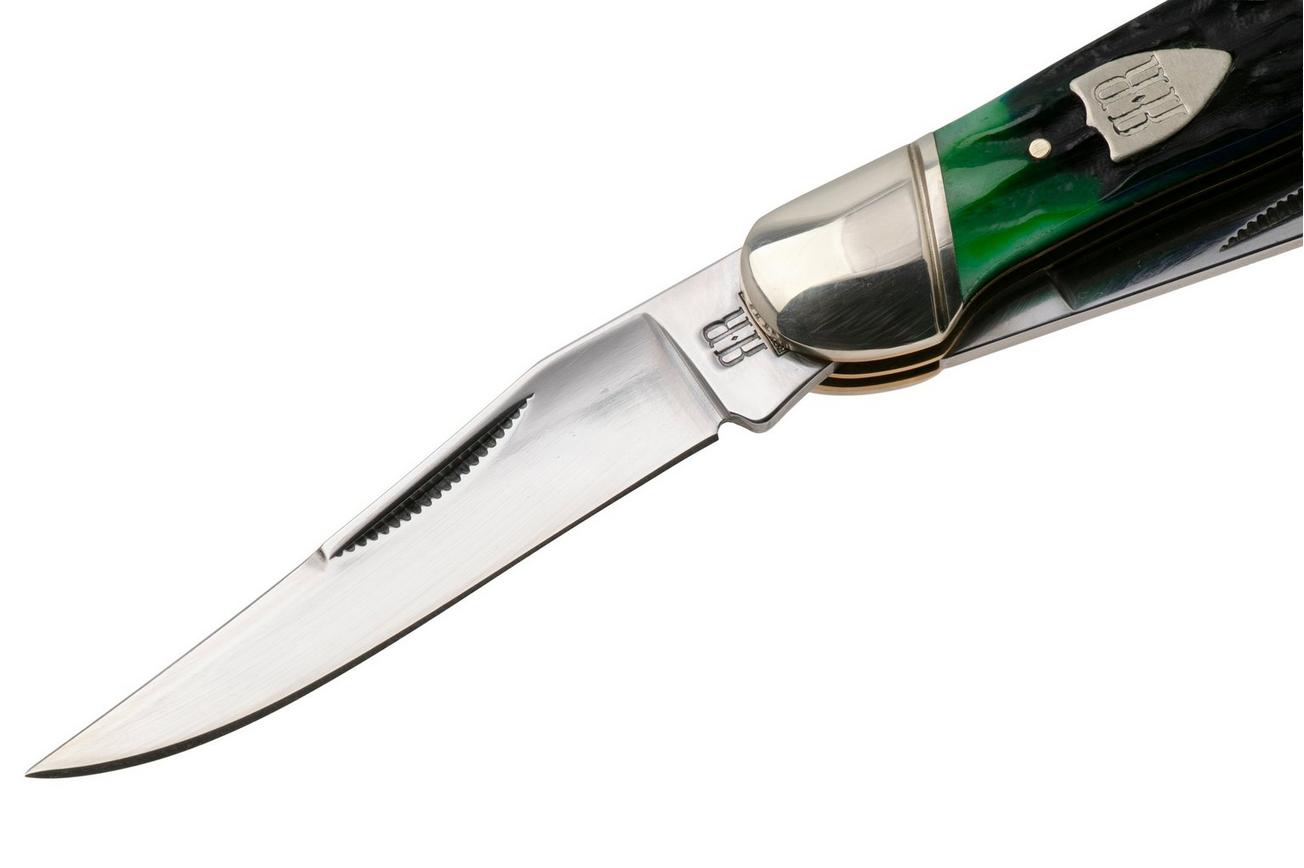 Rough Ryder Bluegill Copperhead RR2633, Satin 440, Jigged Bone, zakmes